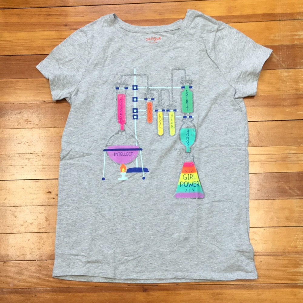 Cat & Jack girl power tee - Picture 2 of 4